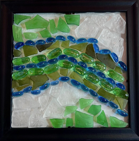 Alice Holmes' "Shattered Coastlines: Glass Mosaics"